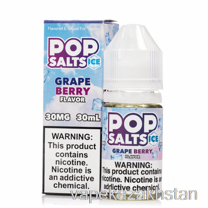 Vape Smoke ICE Grape Berry - Pop Salts - 30mL 30mg